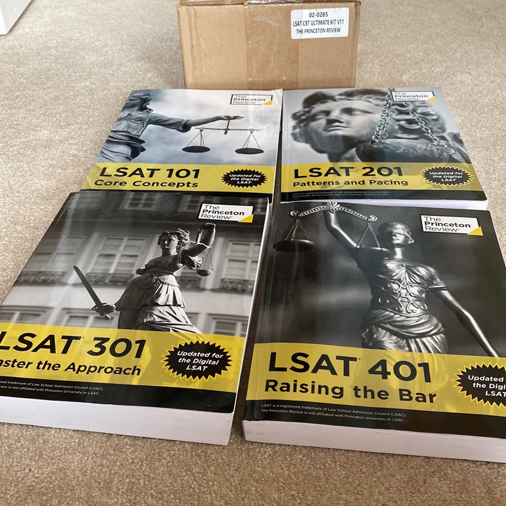 NEW unopened Lsat books